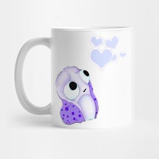 Baby monster and hearts Mug